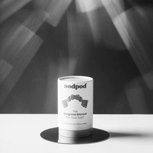 NWT Nodpod Sleep Mask, Fossil Gray